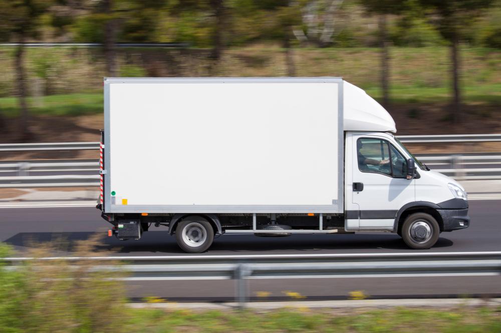 camionnette vue de côté